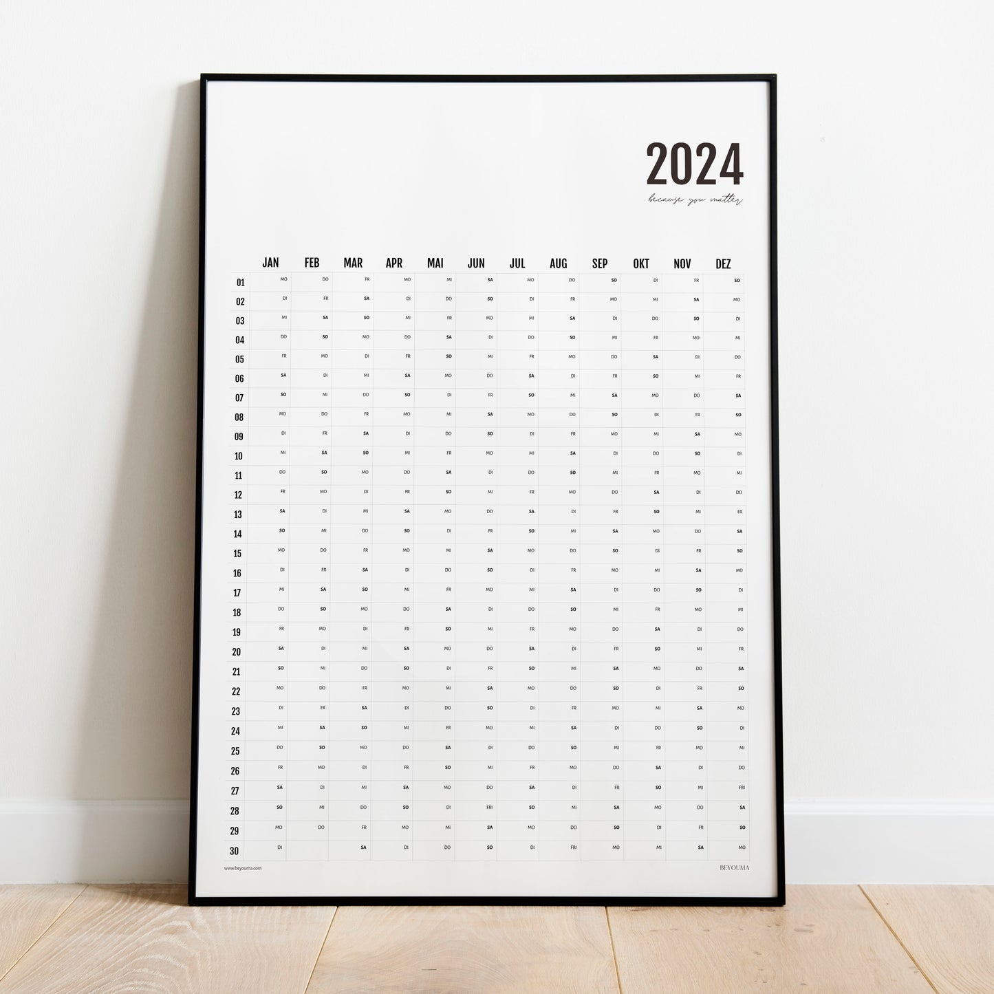 BEYOUMA «Calender 365» - PDF