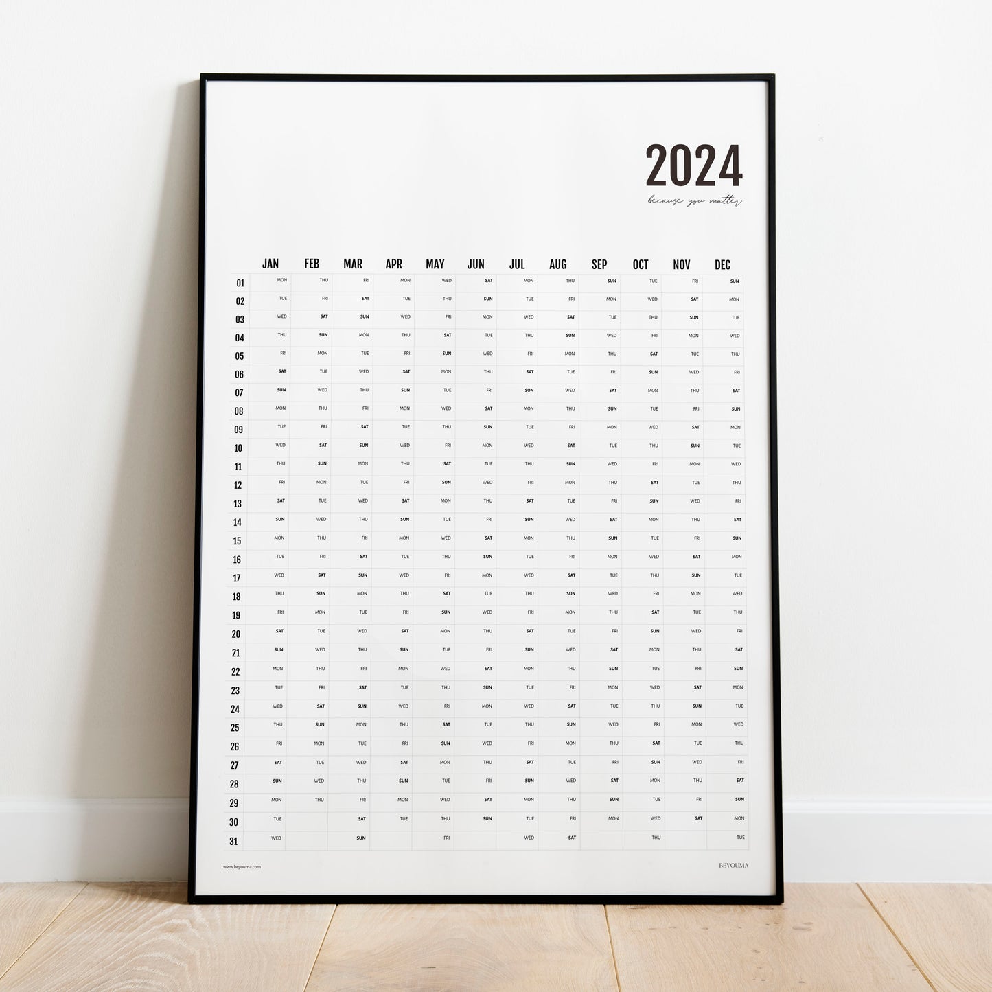 BEYOUMA «Calender 365» - PDF