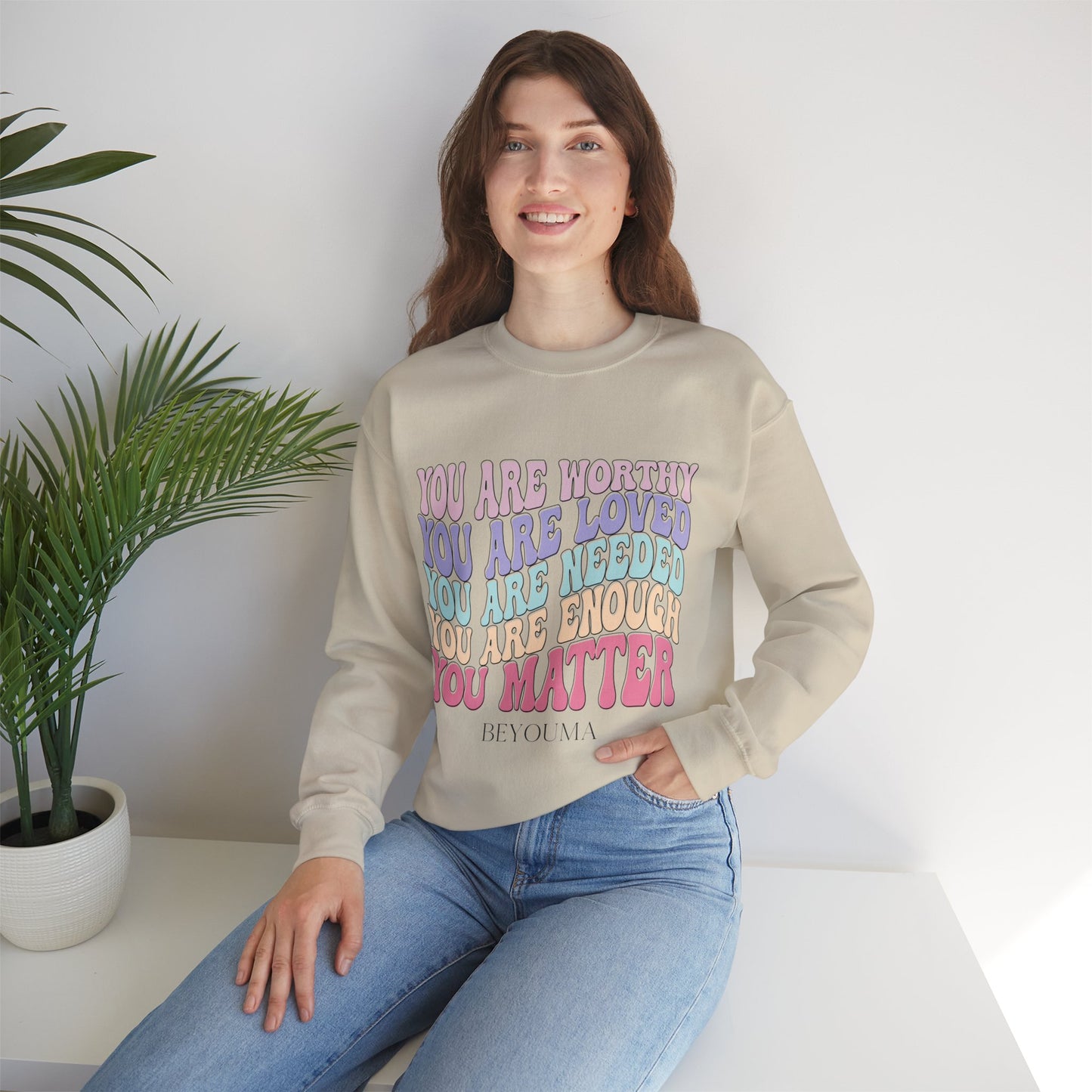 You Are... - Unisex Heavy Fabric Sweater