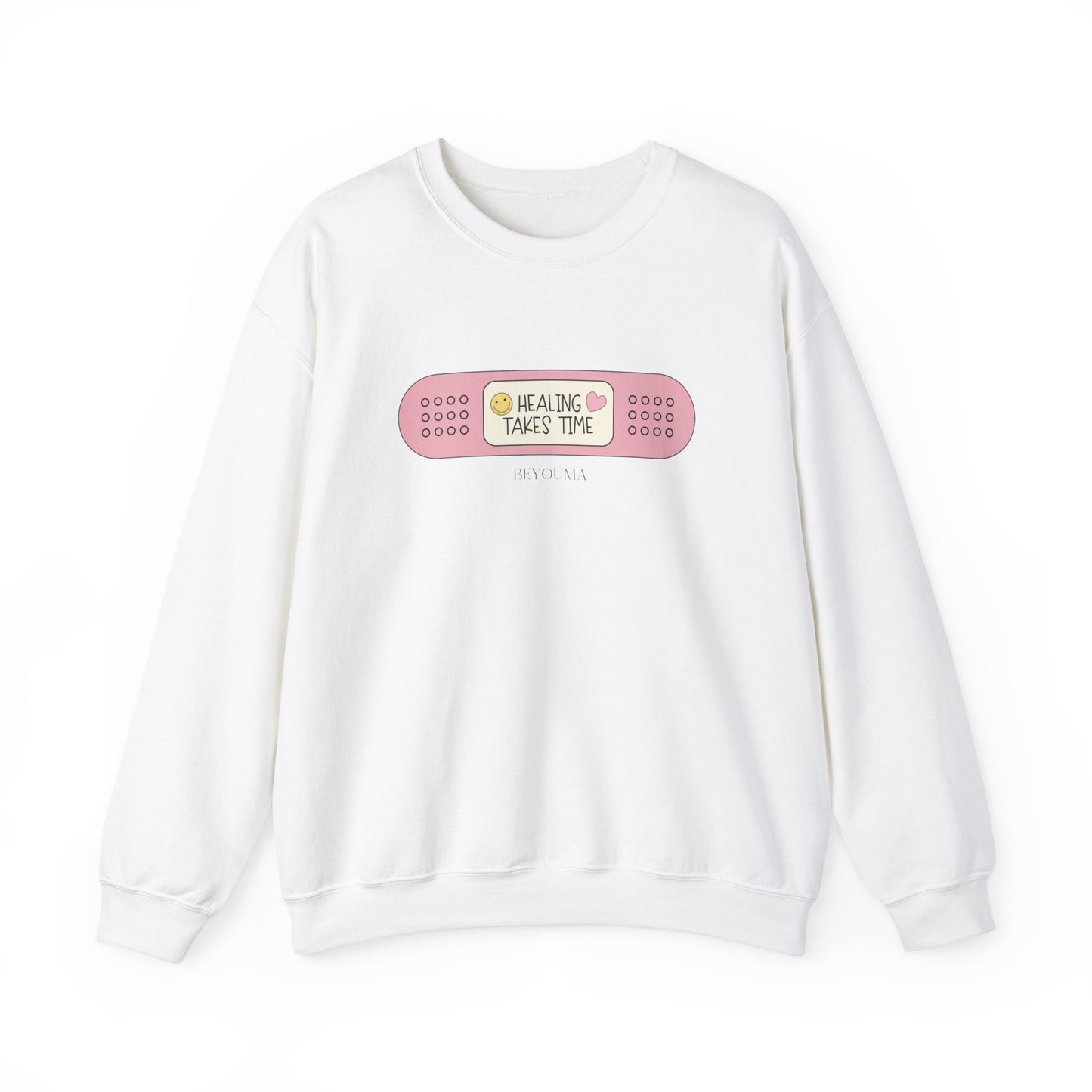 Healing Takes Time - Unisex Heavy Fabric Sweater